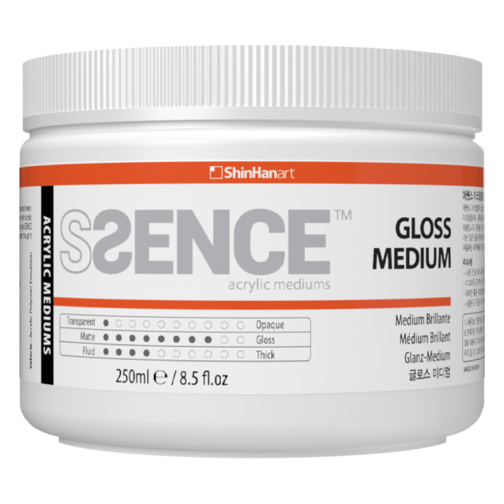 신한에쎈스 아크릴컬러 글로스 미디엄 젯소 Jar 7,800원