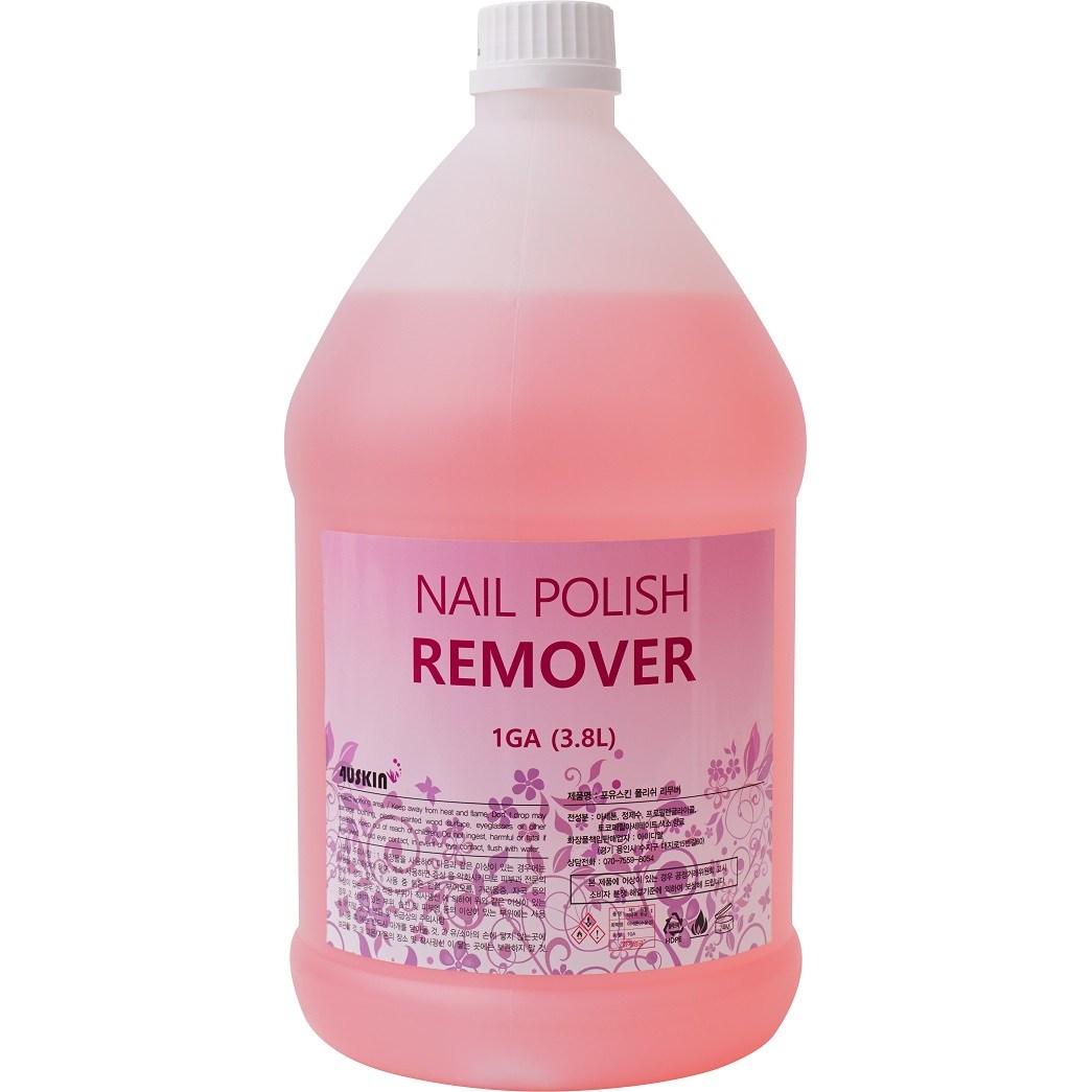 4uskin 폴리쉬리무버 네일리무버 대용량, 1개, 3.8L 19,990원