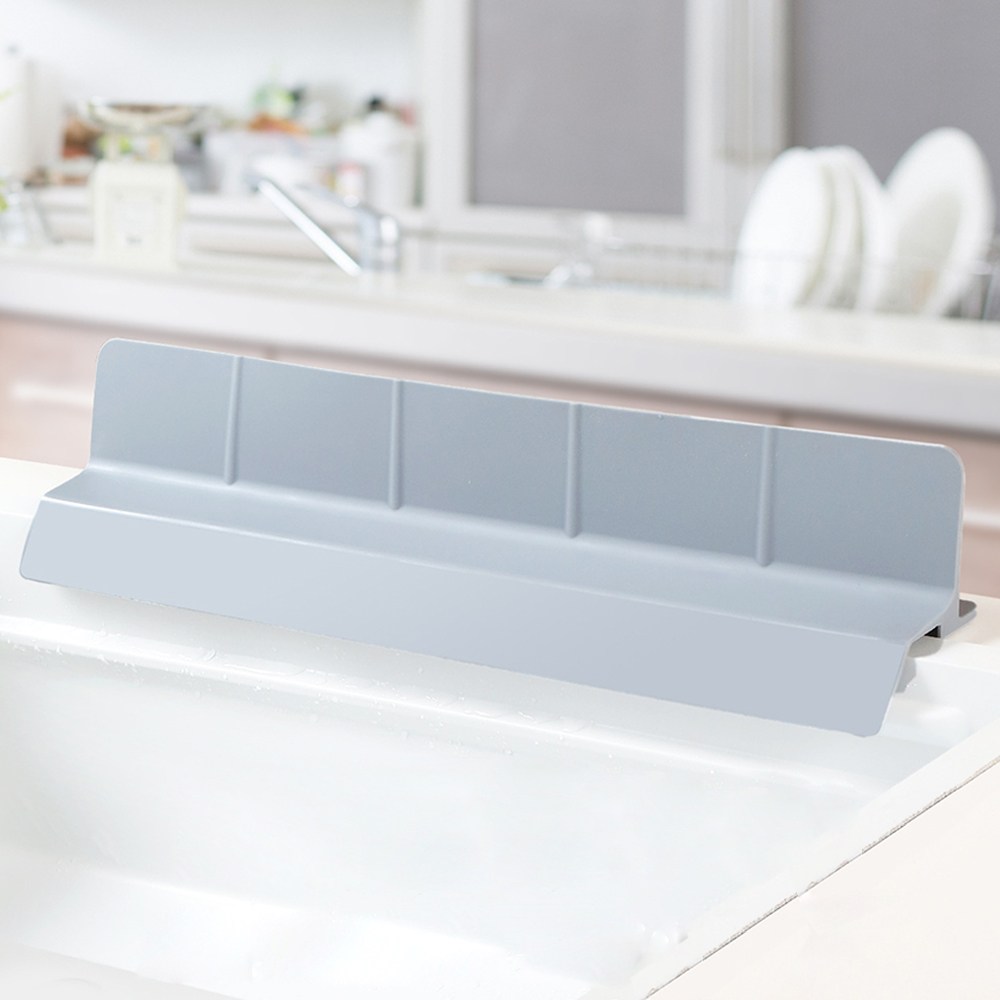 에스테 싱크대 물막이 58cm 실리콘 물튀김방지 설거지 가림막 높이 9cm, 그레이, 1개 15,290원