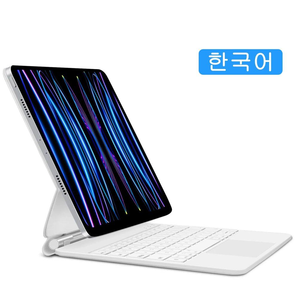 구주독 iPad Pro용 매직키보드 Goojodoq 매직 키보드 11 13 2024 M4 Air 6, 현재가 299,000원