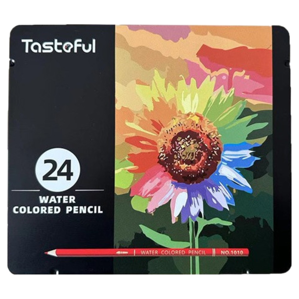 시나아트 수채화 색연필 틴케이스, 1개, 24색 12,930원