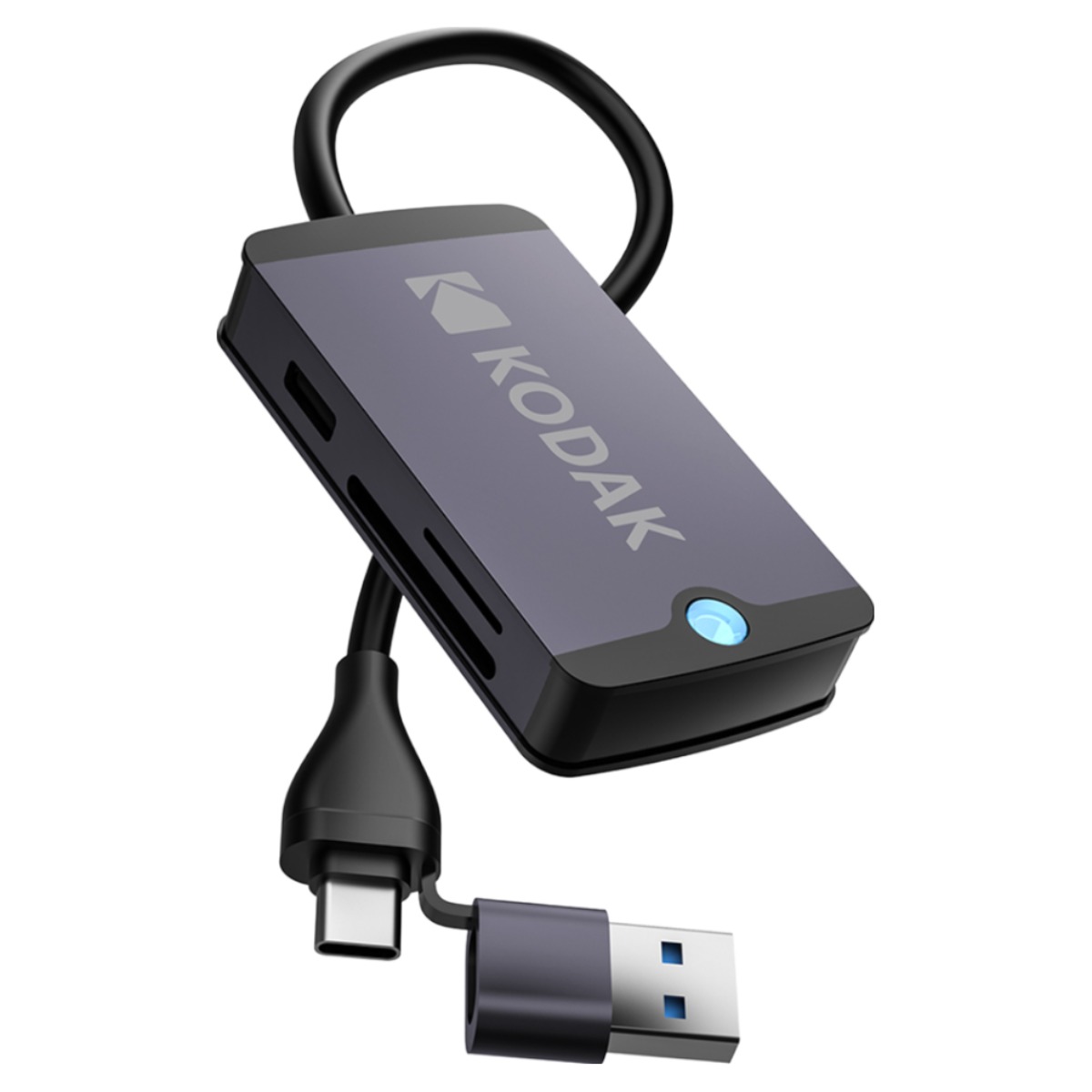 코닥 6-in-1 A/C 허브 USB3.0, USB2.0 + SD 카드 + 마이크로 TF 리더, T320 x 1 18,500원