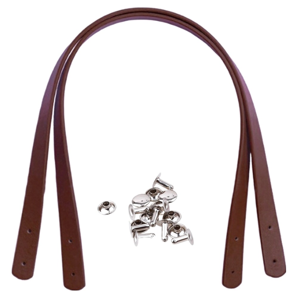 코히모 DIY 숄더백용 가죽핸들 60cm 2p + 리벳 세트 5W0416 6,900원