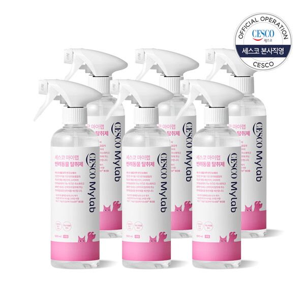 [세스코] 마이랩 반려동물 탈취제 500ml x6개 74,000원