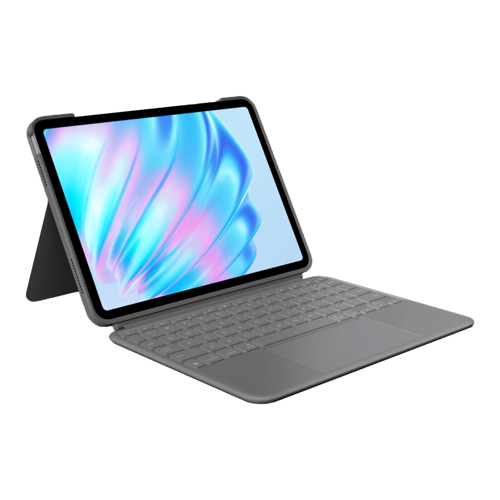 로지텍 콤보터치 iPad Air 11인치 M2 M3 5세대 키보드 케이스 - 영문자판, 1개, 옥스포드그레이 279,000원