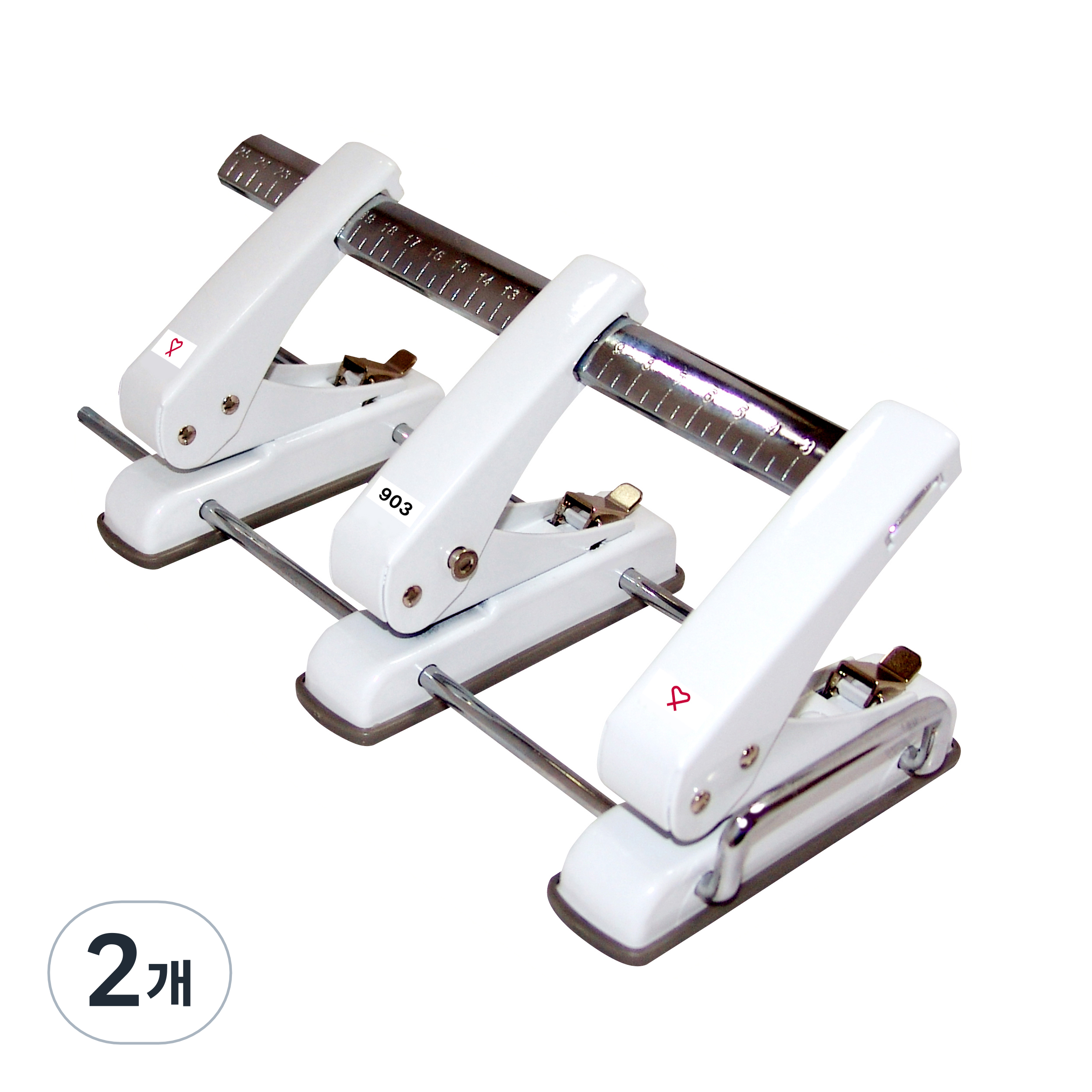 바이하츠 3공 원터치 조정레버 이동펀치 P-903 32,640원