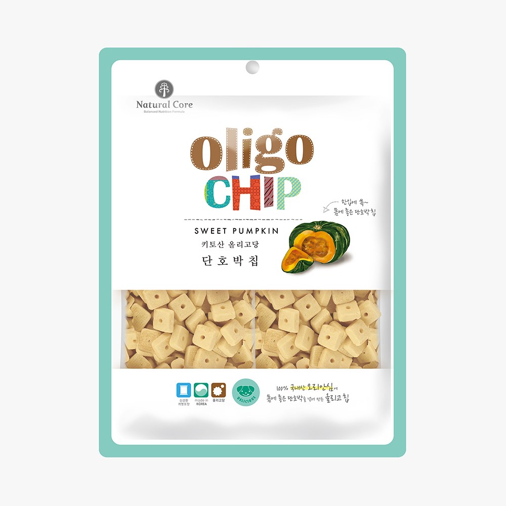 도치퀸 내츄럴코어 올리고칩 단호박칩 간식 2,900원
