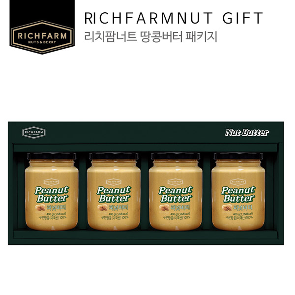 리치팜너트 땅콩버터 패키지 견과세트, 3세트 231,000원