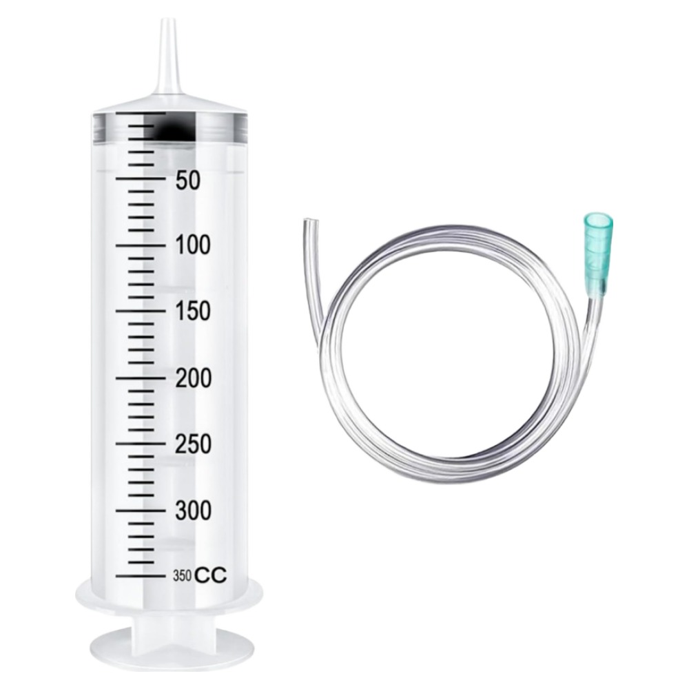 다온셀렉트 공업용 대형 주사기 350ml, 호스 1m, 혼합색상, 1개 8,410원