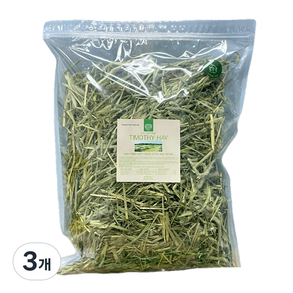 스몰펫셀렉트 코리아 - 프리미엄 토끼사료 티모시 건초 1번초 지퍼백 29,900원