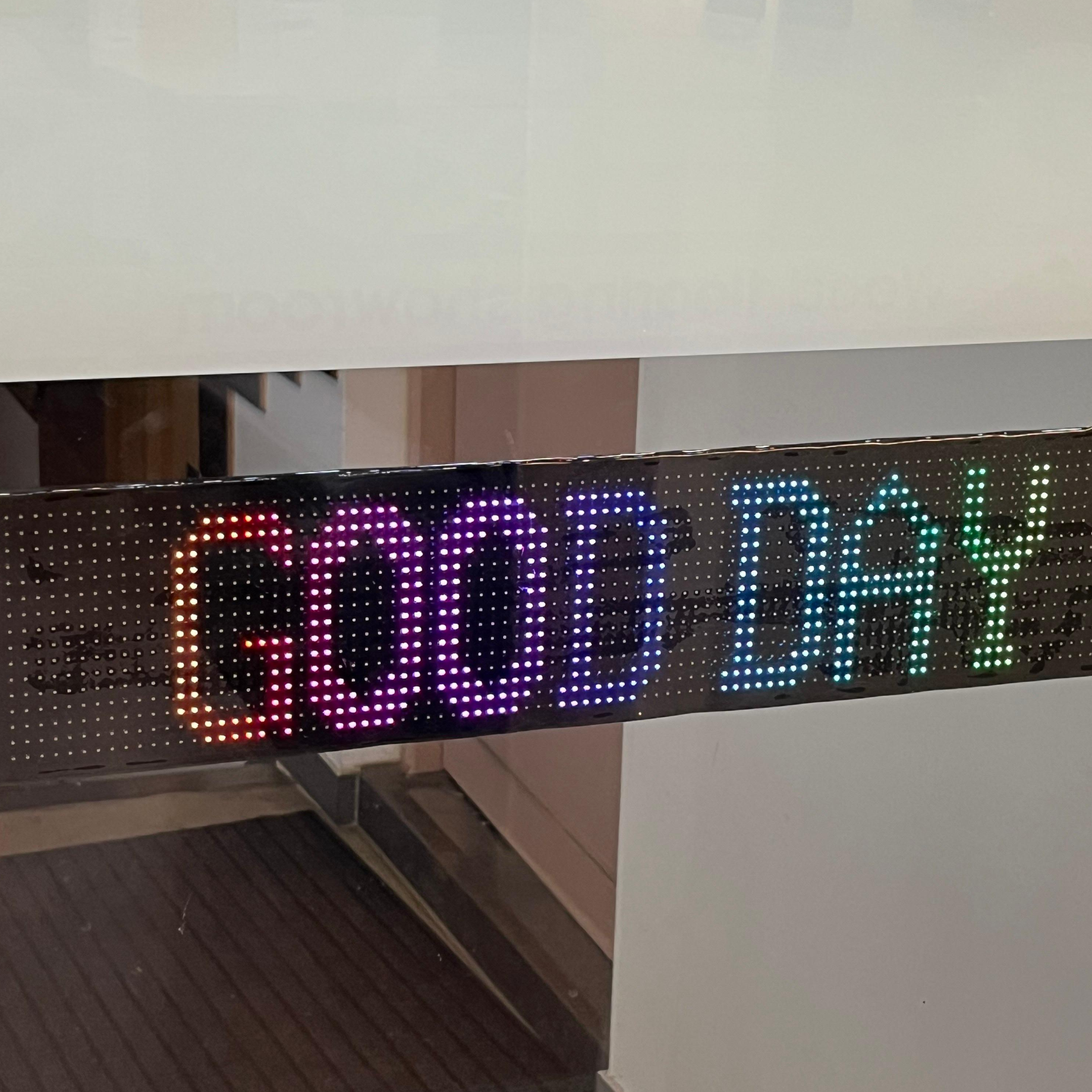 LED 전광판 블루투스 미니 대형 간판 붙이는 led 조명 영업중 광고판 표지판 안내판, 소형 88,000원