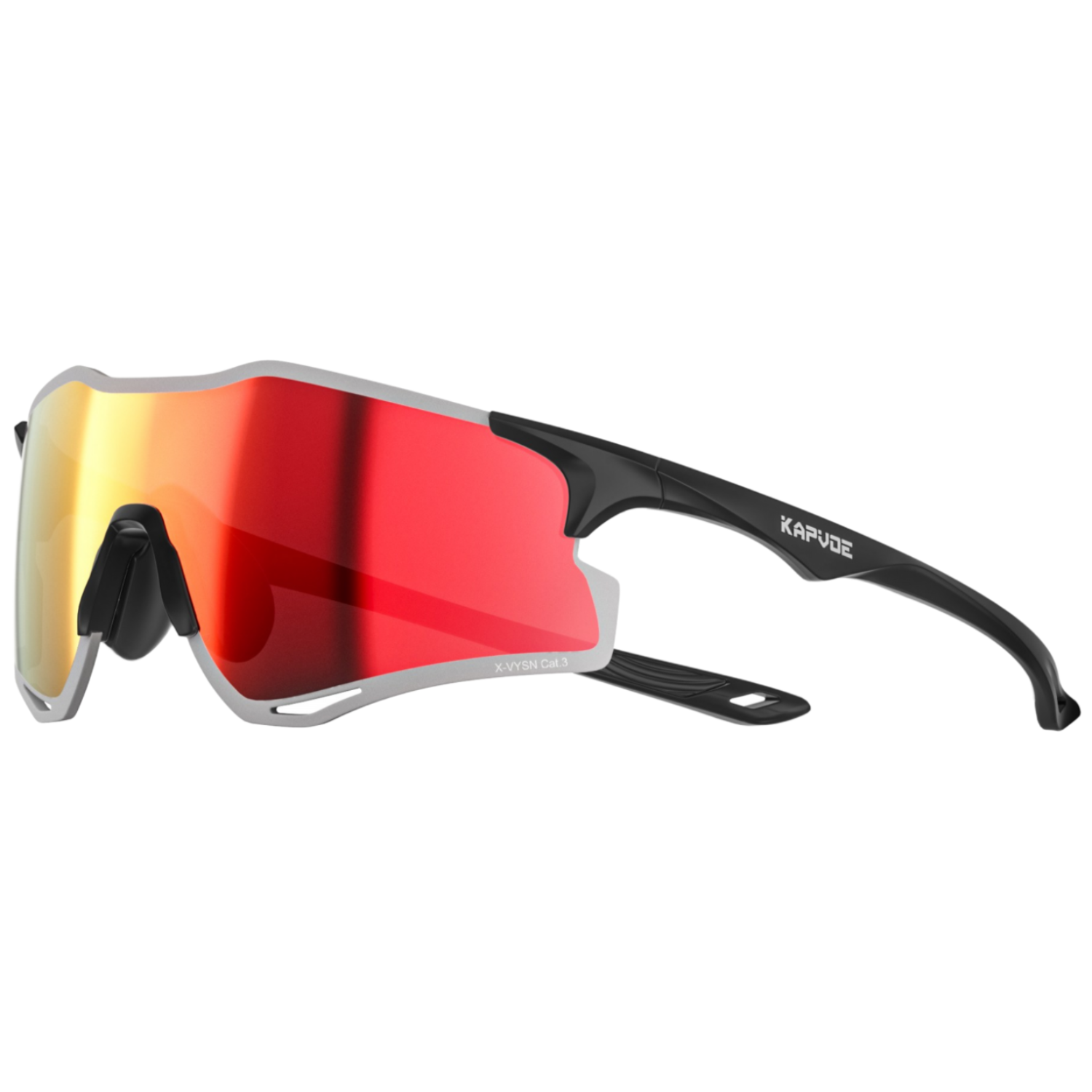 KAPVOE 카프보에 러닝 고글 스포츠 선글라스 25g초경량 자외선 차단 HD고대비 K425, 1개 60,900원