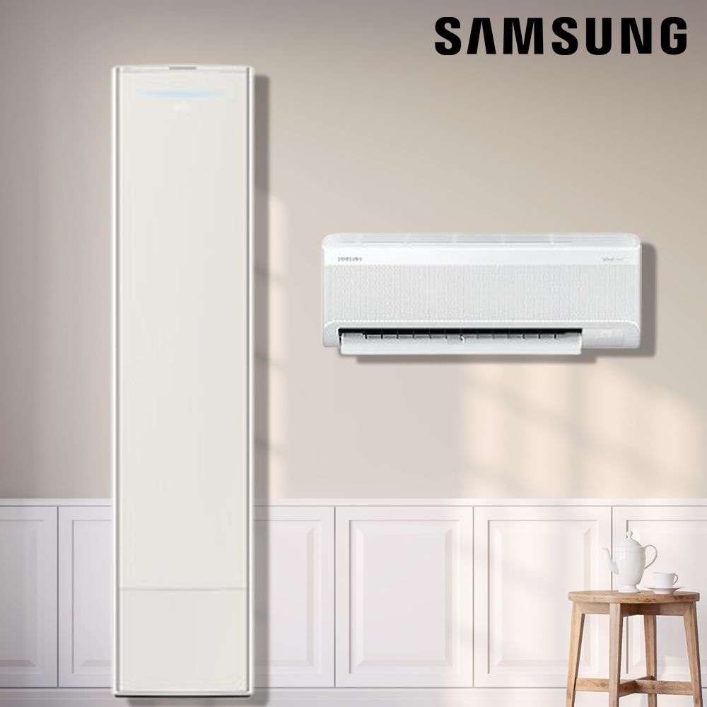 삼성 투인원에어컨 AI 비스포크 무풍갤러리 AF80F19D25BRS 전국 기본설치비포함 5,007,700원