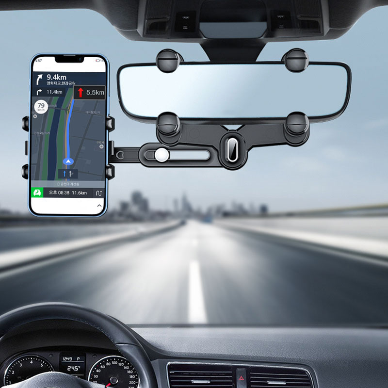 모모이츠 차량용 룸미러 거치대 핸드폰 스마트폰 네비게이션, 1개, B.맥세이프형 16,900원