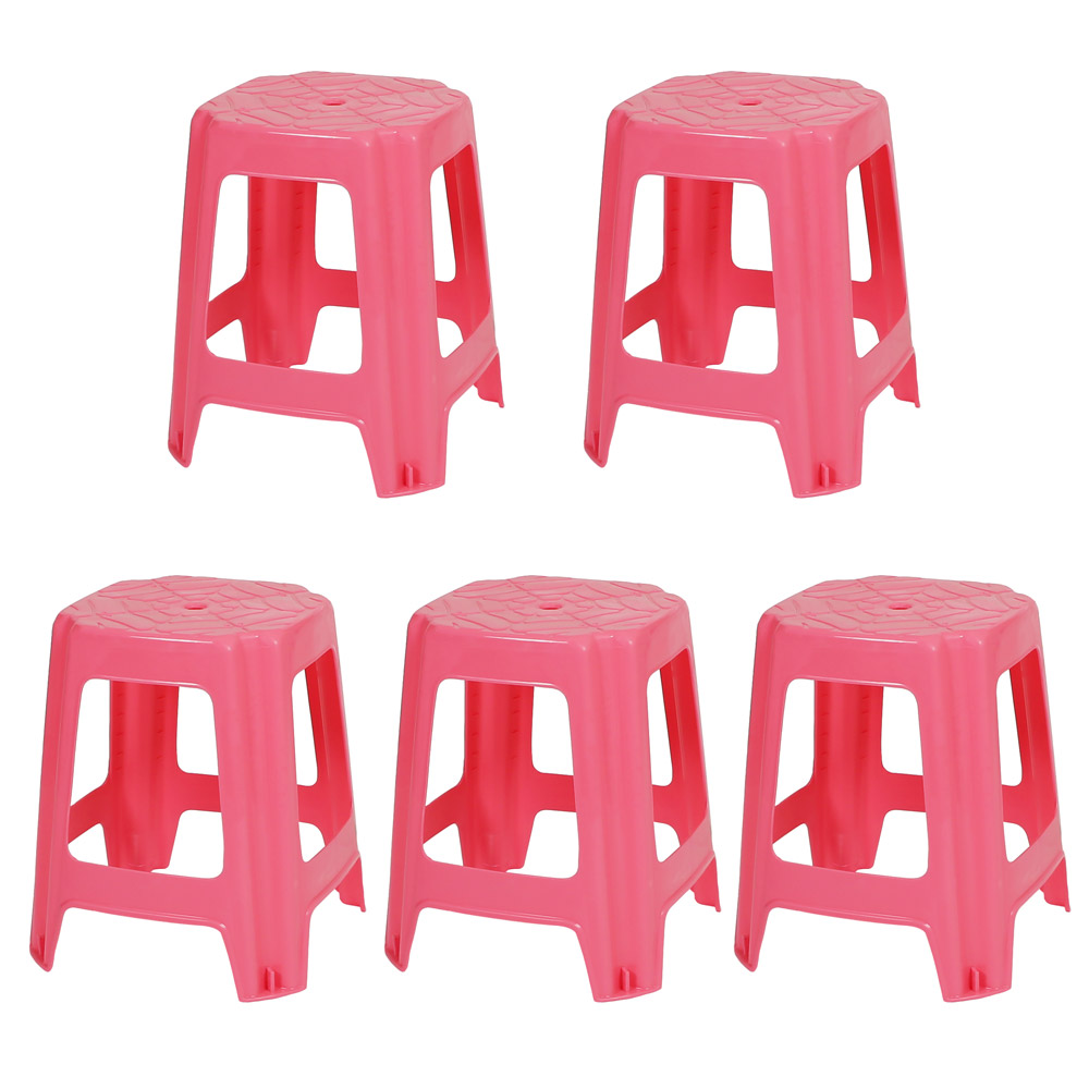 지오리빙 플라스틱 사각의자 5p 23,900원