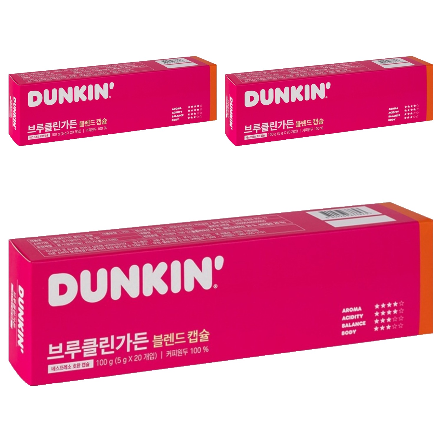 던킨도너츠 브루클린가든 블렌드 캡슐 커피 25,650원