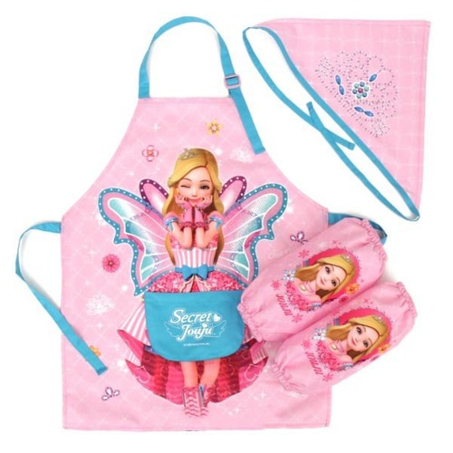 다자락 시크릿쥬쥬 티아라 토시두건 앞치마 3종 세트CS 21,400원