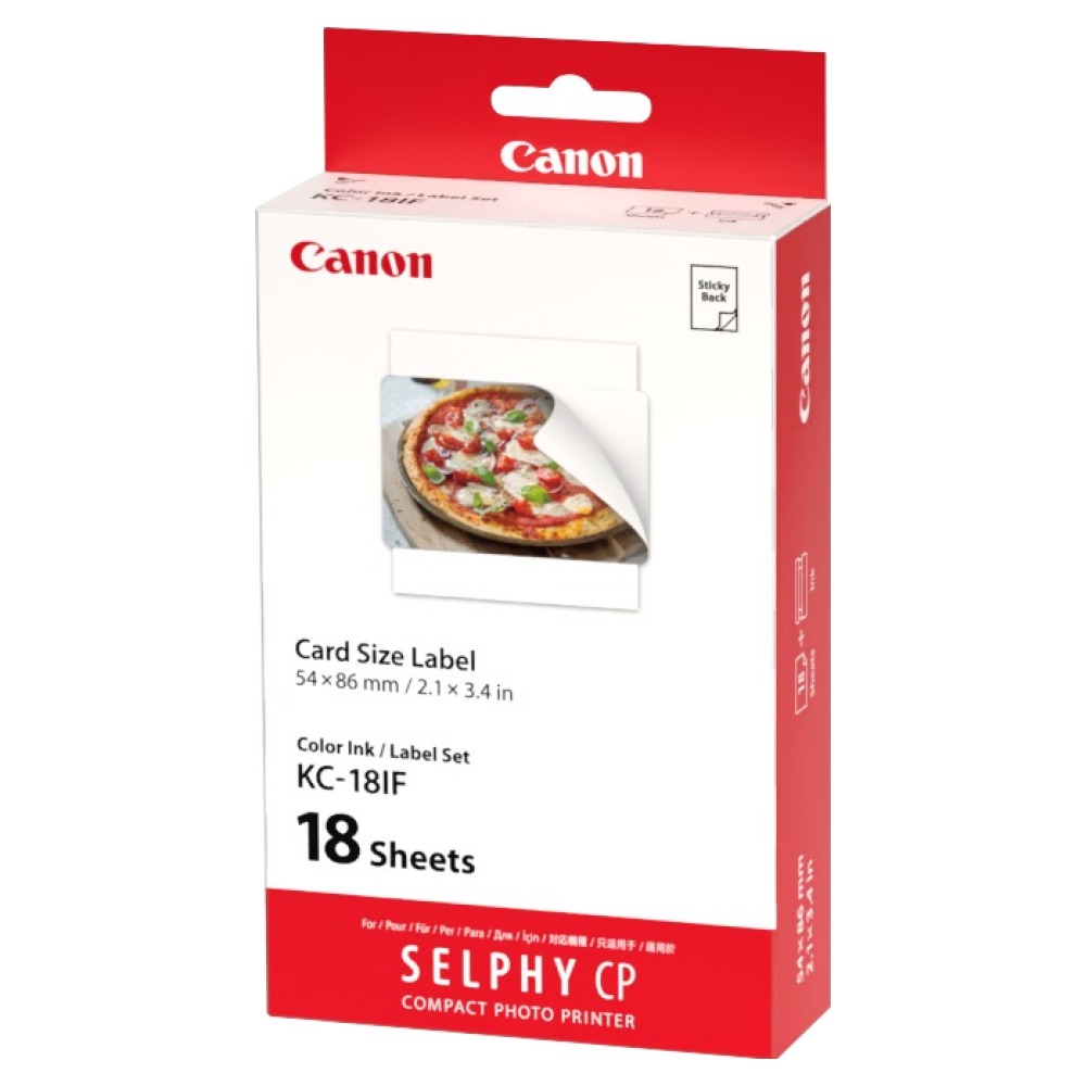 캐논 셀피 인화지 스티커용지 KC-18IF 16,700원