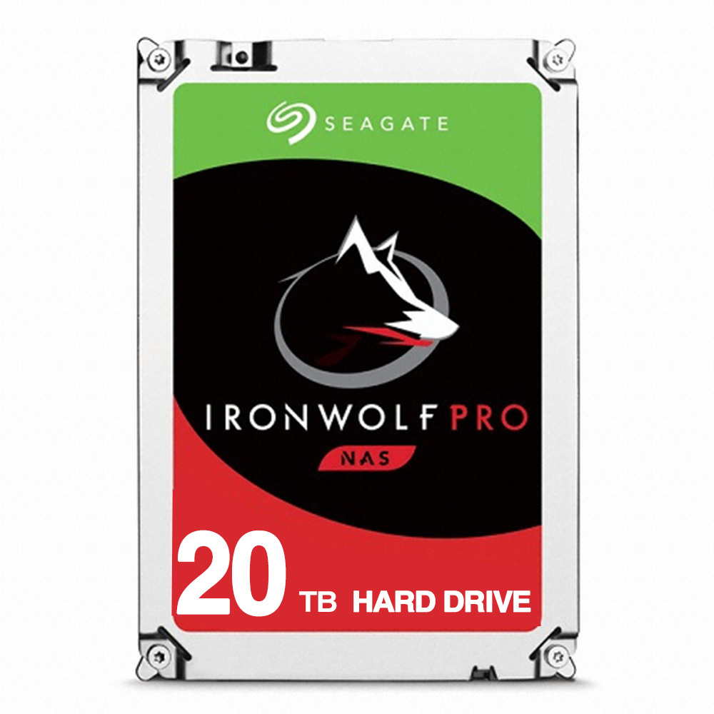 씨게이트 Seagate IronWolf Pro 20TB (ST20000NT001) - NAS용 (구모델 ST20000NE000) 1,150,000원