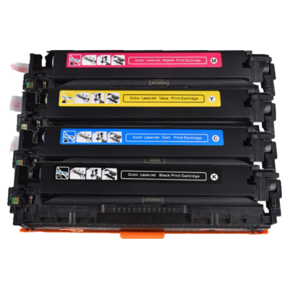 HP W2110A W2110X HP206A M255DW M255NW M282CDW M282NW M283CDW M283FDN M283FDW 호환 재생토너, 1개, 4색1세트 100,800원