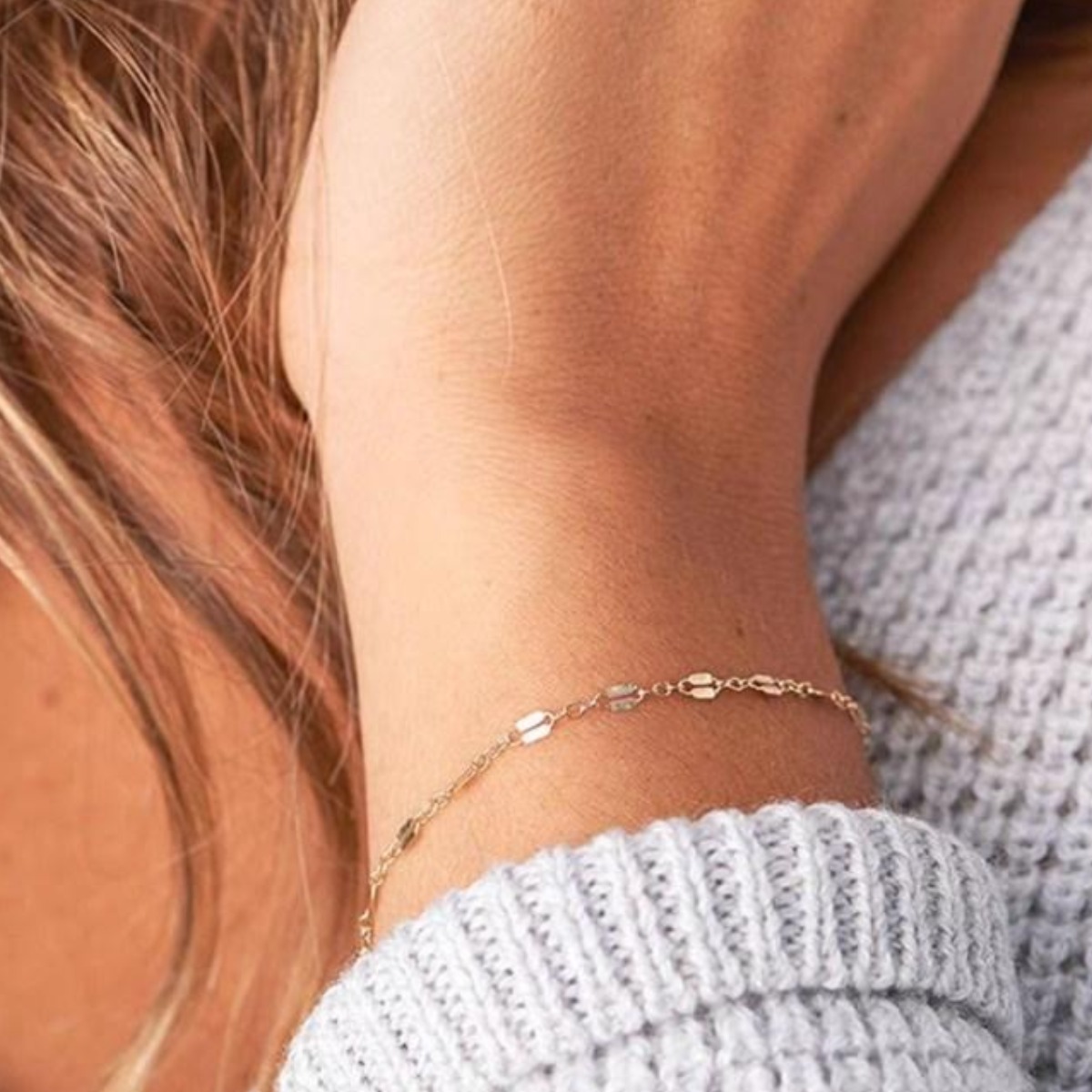 silvers 여자 써지컬 체인 팔찌 12,900원