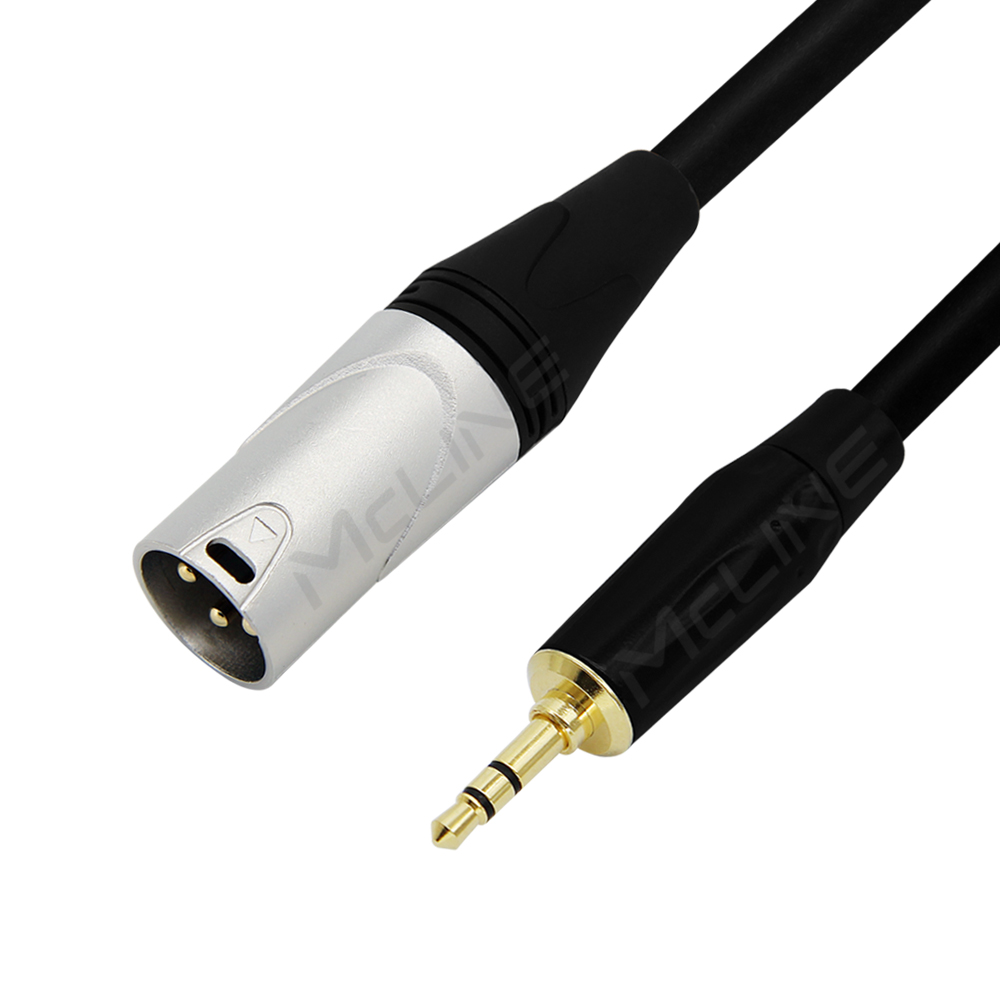 맥라인 스테레오 3.5mm TRS 1/8 to XLR 캐논/숫 PC 앰프 믹서 음향 연결선 오디오 스피커 케이블 McLine MC-HA28 26,000원