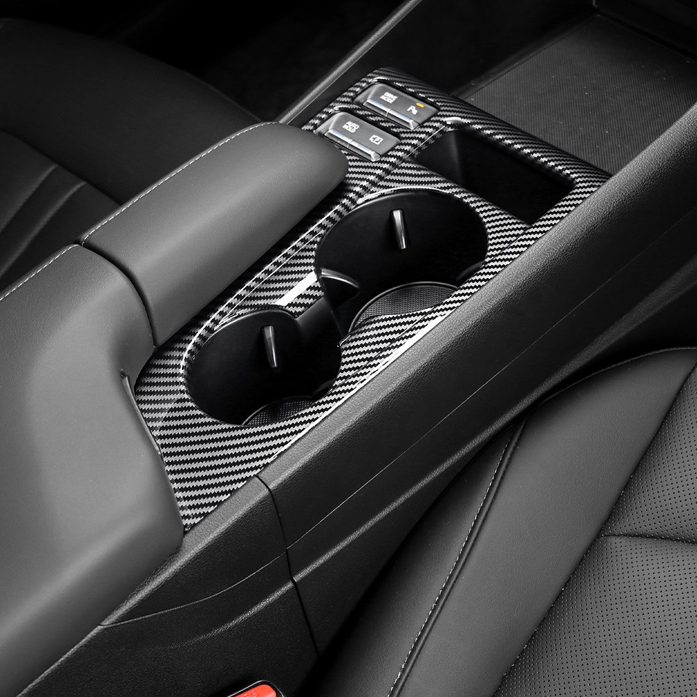 유투카 호환 쏘나타 디엣지 용품 1열 컵홀더 커버 우드 카본 몰딩 차량 실내 튜닝 악세사리, (지문인식 무 카본)-1열 컵홀더 커버, 기타 41,300원