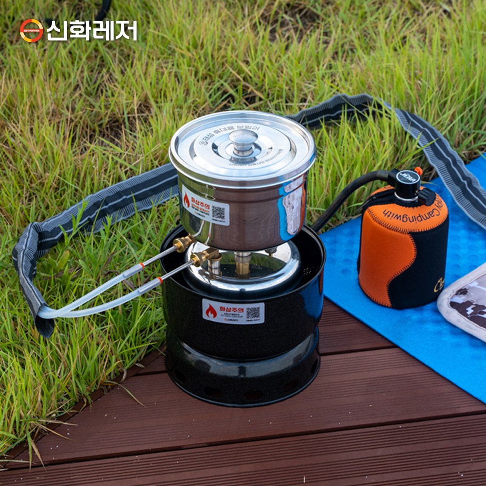 태성 휴대용 보일러 온수매트 바람막이 지프 3구 버너 (스톤) 4종 풀세트 445,000원