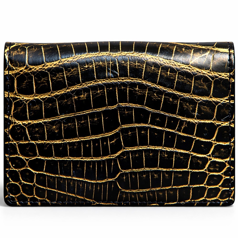 가텔로 루체 루메 리얼 악어가죽 명함지갑 GATELLO Luce Lume Biz Card wallet 남성 여성 명품 수제 핸드메이드 189,000원