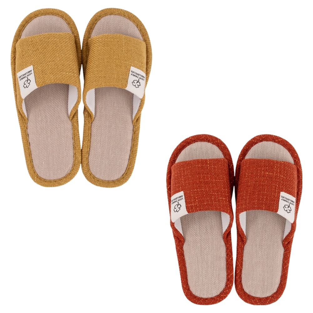 공유 여성용 린넨 트위드 거실화 2p 10,200원