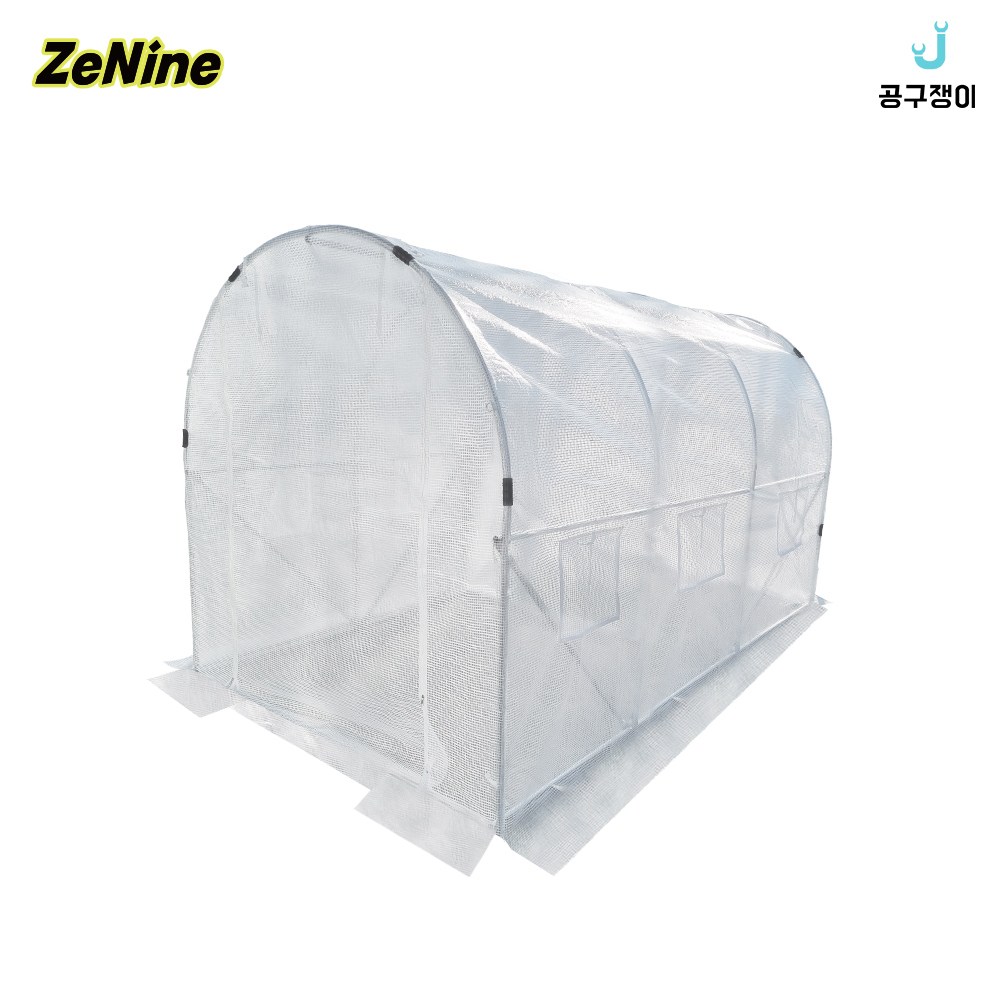 제나인 조립식 비닐하우스 미니 비닐 하우스 조립식 창고 소형 농막 설치 온실 다육이 농자재 학교 텃밭 가꾸기 115,000원