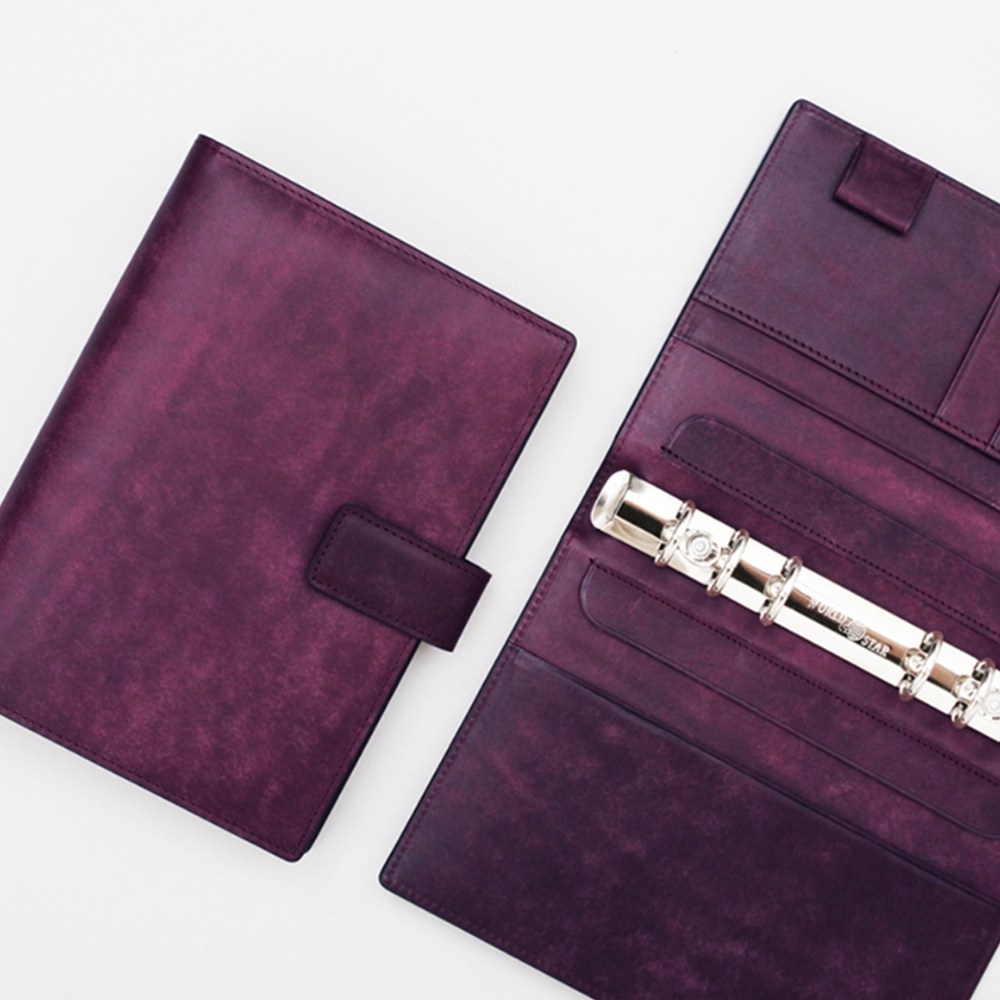 2026 마뜨 푸에블로 베지터블 소가죽 프리미엄 b6 40절 올해 만년 업무 가죽 6공 다이어리 커버 (속지포함) 220,000원