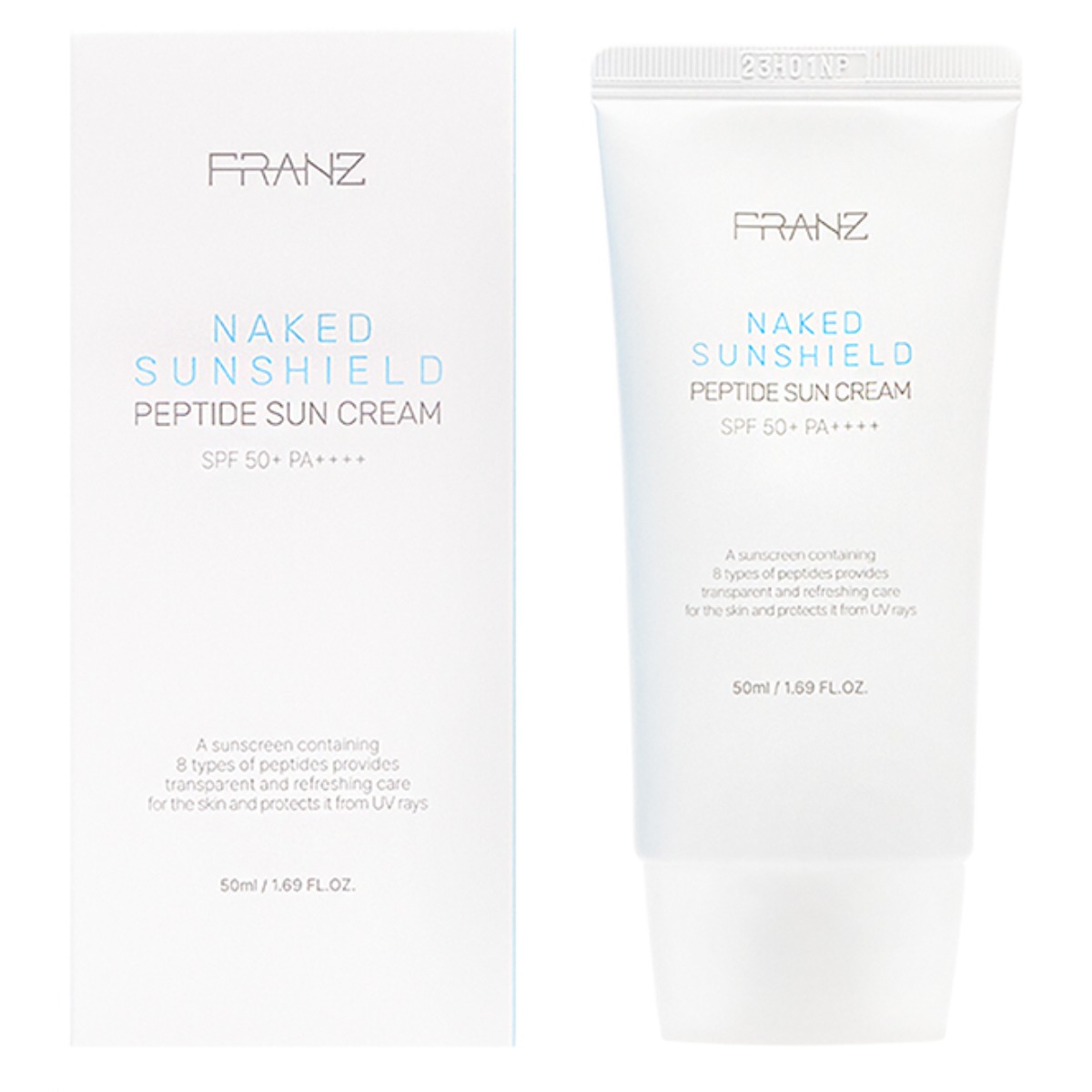 프란츠 네이키드 선쉴드 펩타이드 선크림, 2개, 50ml 24,700원