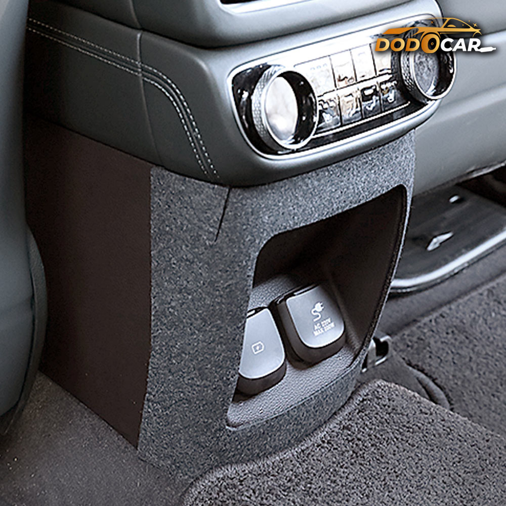 카프랜즈 호환 제네시스 GV80 콘솔 백커버 카본 펠트 스크래치 방지 용품 9,000원