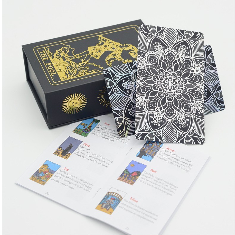 iKlim 실버트랙타로카드 한글설명서 카드보관파우치 유니버셜웨이트계열, 1개 19,900원