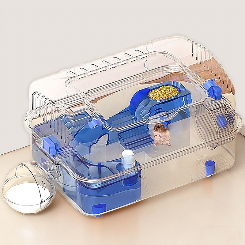 빅 사이즈 투명한 대형 고급 빌라 햄스터 하우스 아크릴 풀세트 용품 43*30cm 24,900원