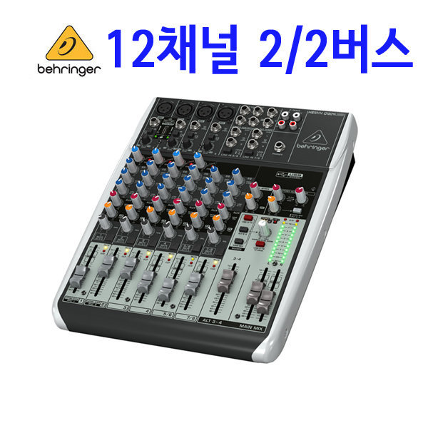 제닉스 Q-1204/QX1204 USB 마이크프리앰프믹서 390,000원