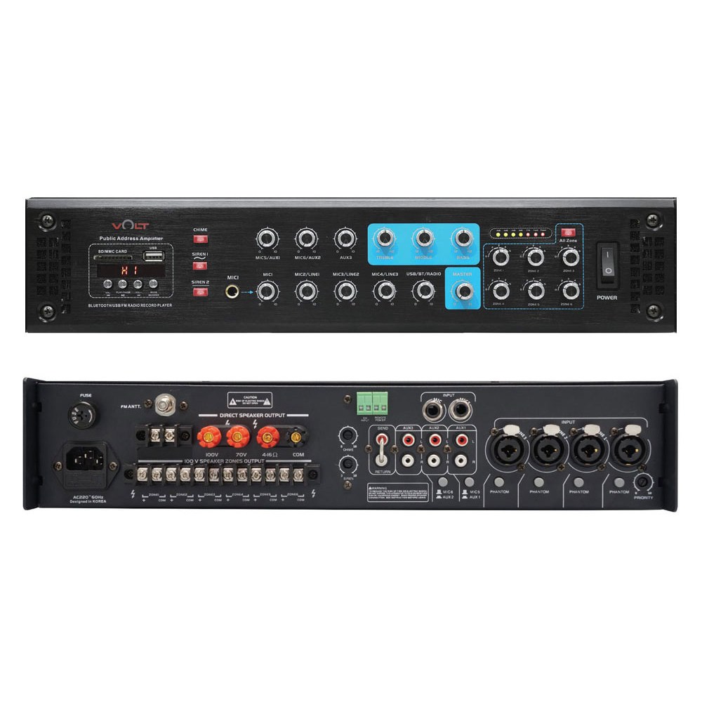 VOLT 매장용 하이앰프 VPA-500 블루투스 매장 앰프 500W 1,199,000원