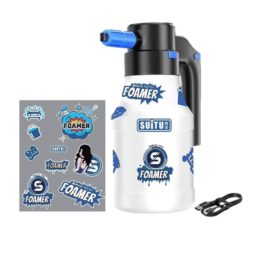 전기 거품 분무기 세차 발생기 . 리튬 배터리 폼 랜스 기계 원예 액세서리 16,900원