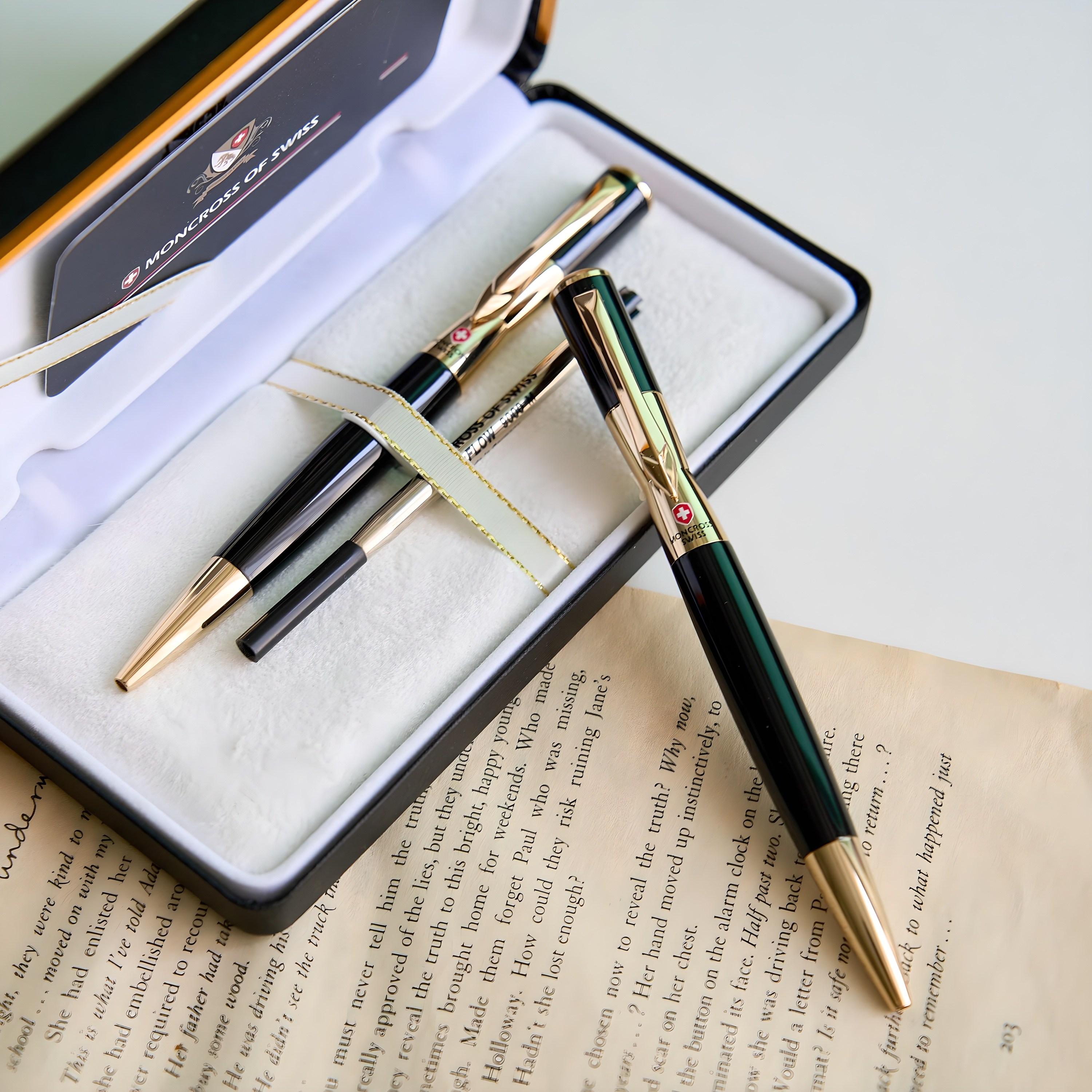 몽크로스 카펠 각인볼펜 고급 선물용 볼펜 무료포장+쇼핑백, 현재가 65,100원