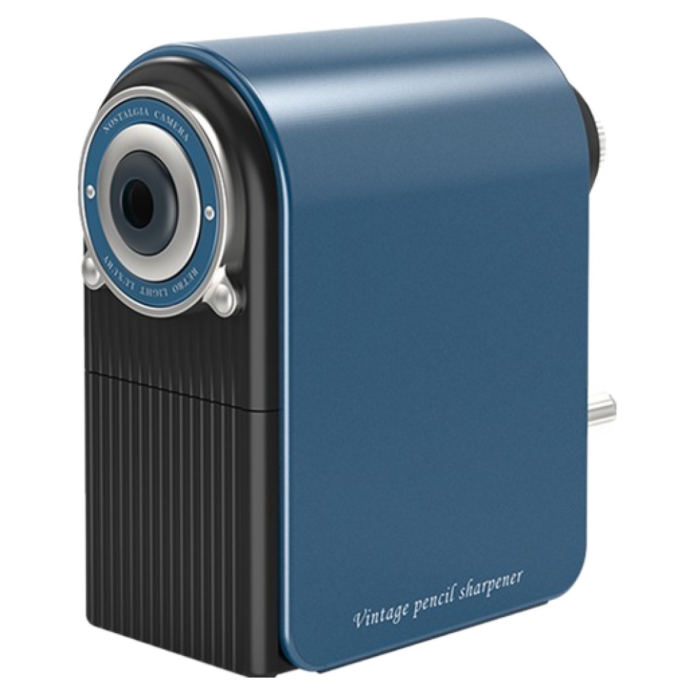 델리 7단 심조절 전문가용 빈티지 미술 연필깎이, 빈티지블루, 1개 15,700원