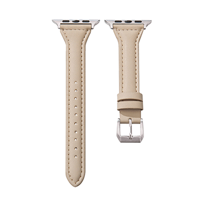 투에이비 애플워치 호환 가죽 슬림 볼륨 스트랩, 크림 베이지, 1개 7,900원