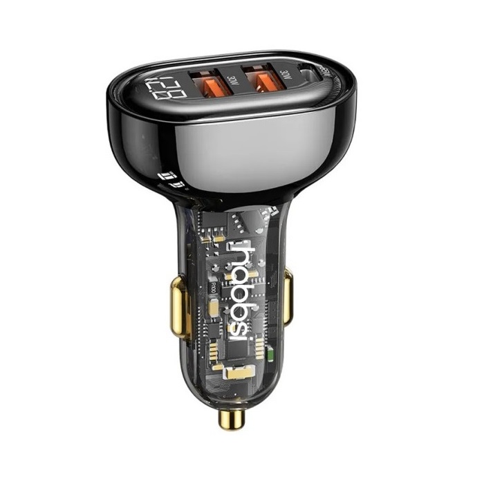 햅시 125W 3포트 차량용 고속 충전기, YMQC125W, 블랙, 현재가 29,500원