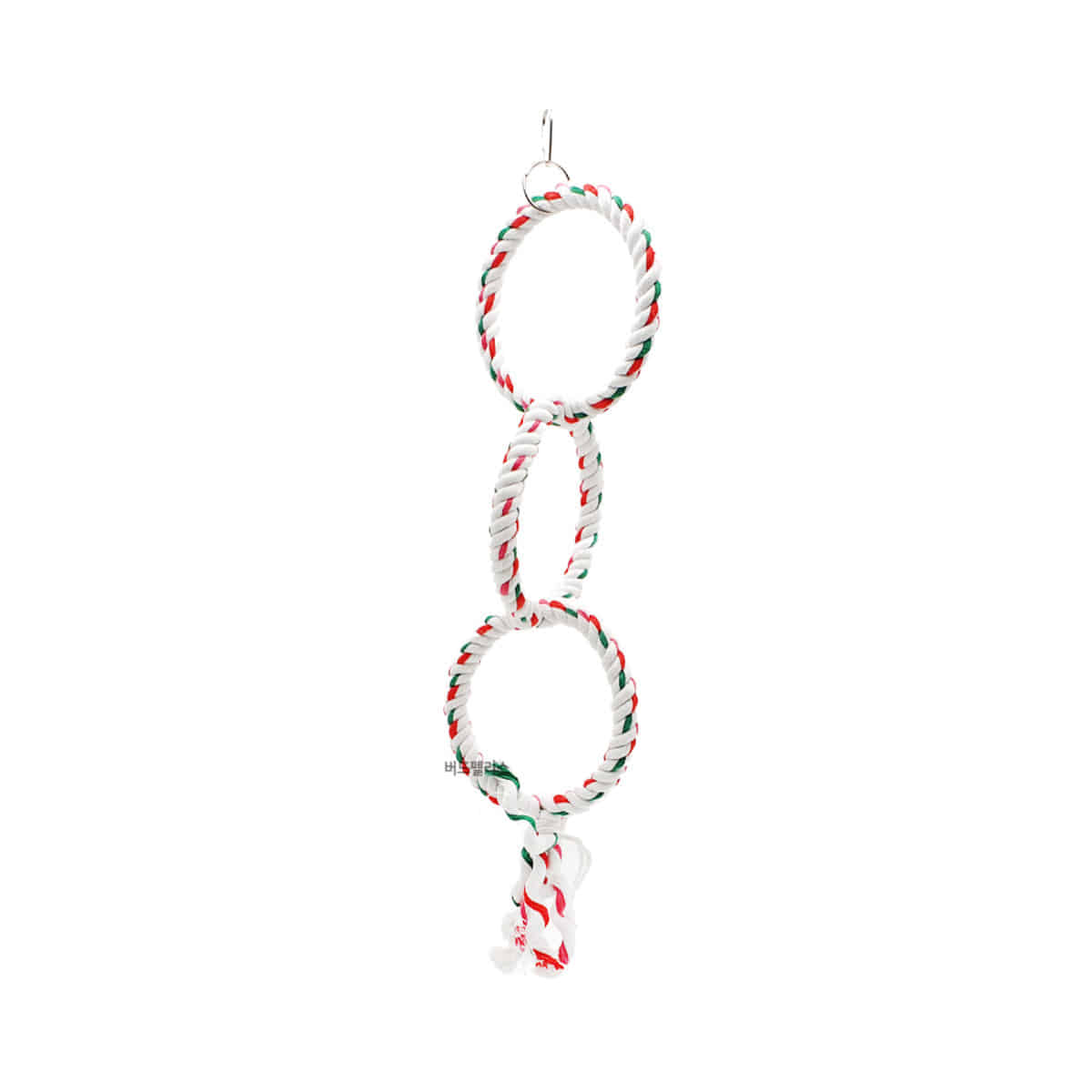 앵무새 장난감 로프 링 그네 코뉴어 퀘이커 목도리 카이큐, 1개 11,850원