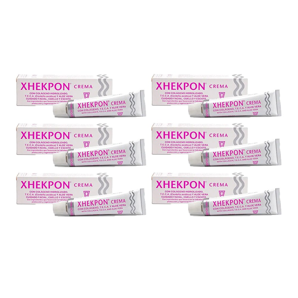 쟈크폰 넥 앤 페이스 크림 스페인 콜라겐 크림 xhekpon cream, 6개, 40ml 87,100원