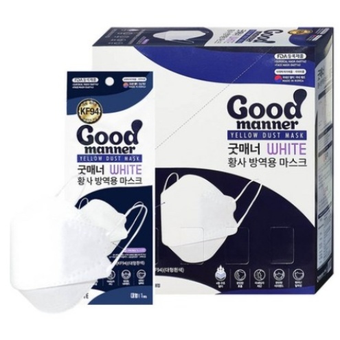 굿매너 KF94 마스크 대형 24,900원