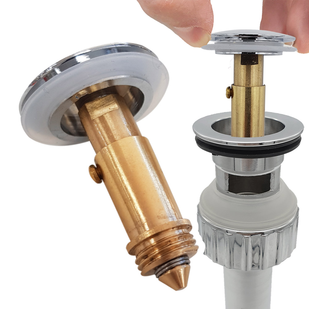 만능삼촌 폽업마개 나사형 고정 폼업마개 세면대 물마개 물막이 세면기 배수관 배관 부속 부속품 마개 2,700원