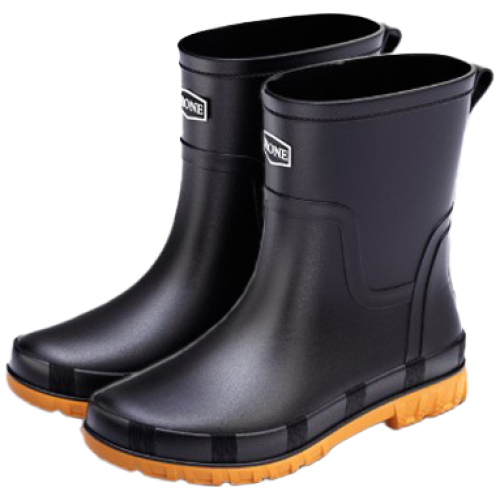 일상가 가볍고 발이편한 데일리 패션 미들 미끄럼방지 논슬립 경량 레인부츠 남성 장화 21,900원