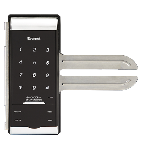 [무료설치] 에버넷 초이스글라스 강화유리문 상가유리문 번호키 현관문도어락 도어록, 방문설치, 초이스글라스N(번호전용) 단문형 100,000원