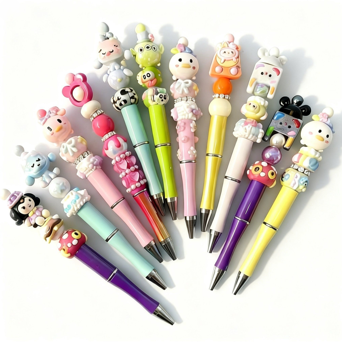 [4개세트] 컬러인베리 볼꾸 펜꾸 볼펜꾸미기 DIY 15,900원